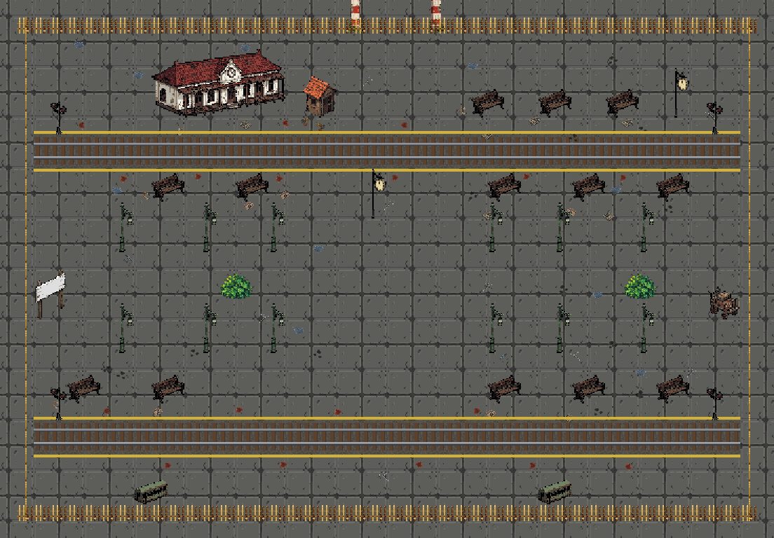 Denah Stasiun Tua